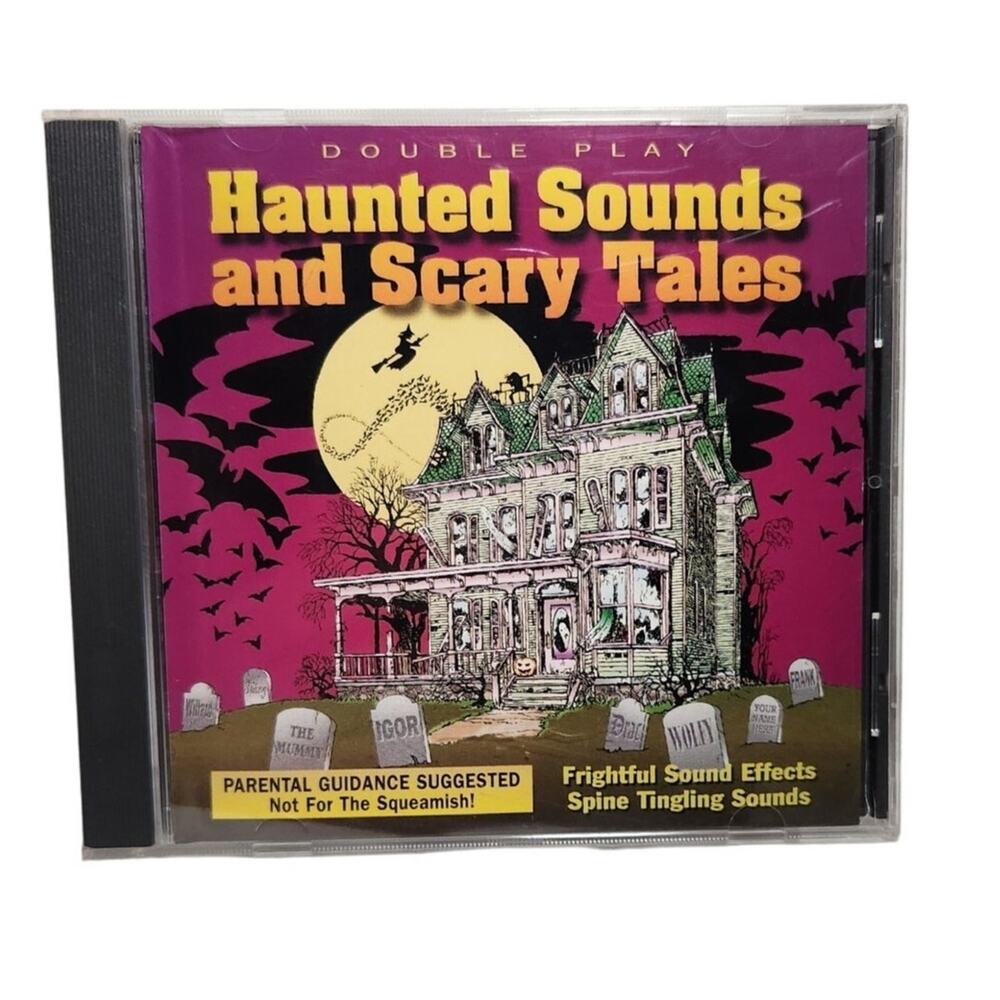 Haunted Sounds And Scary Tales Double Play CD Tested Pre-owned